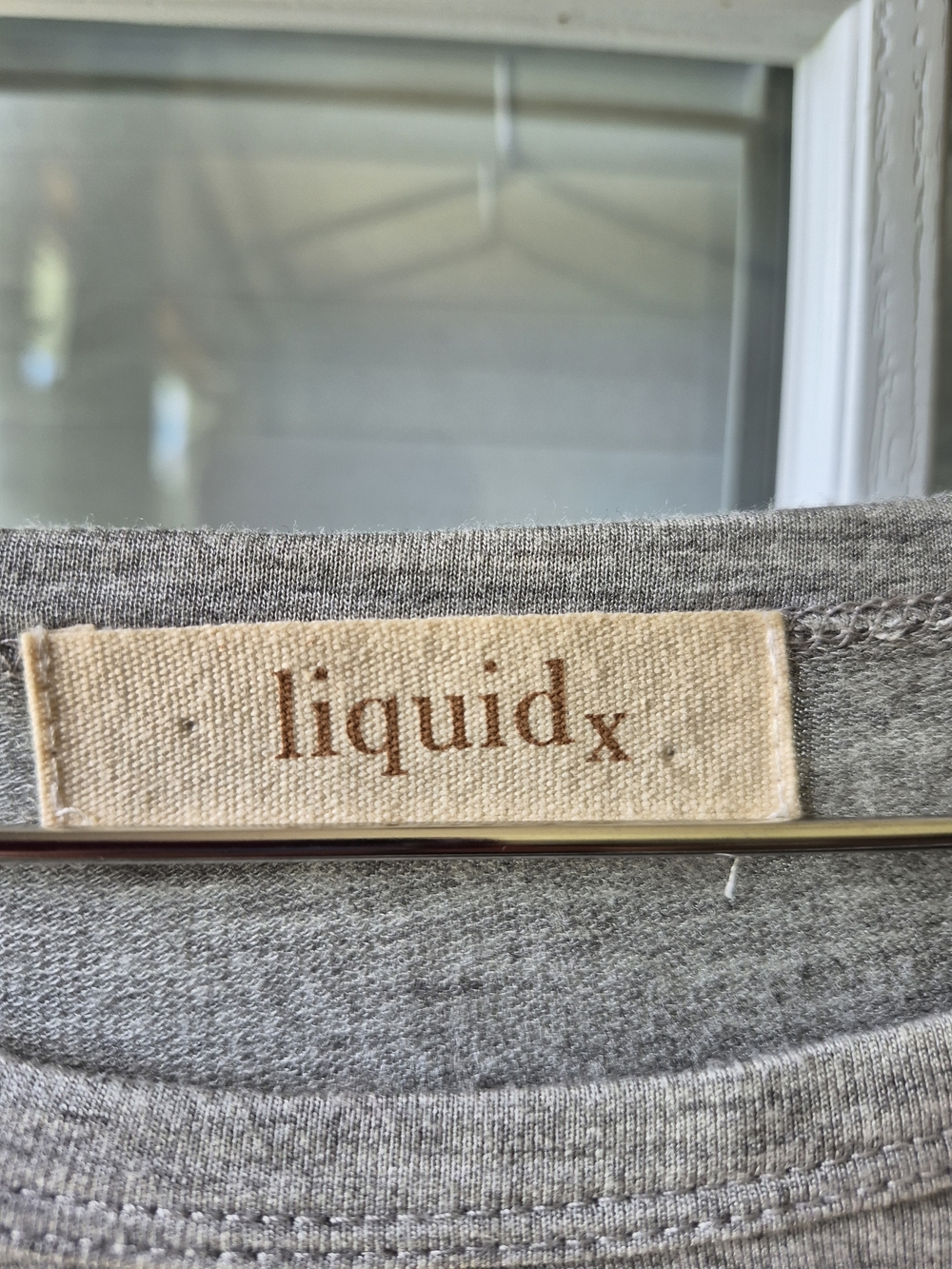 Liquidx Women's Gray Embroidered Long-Sleeve Top - Picture 5 of 6